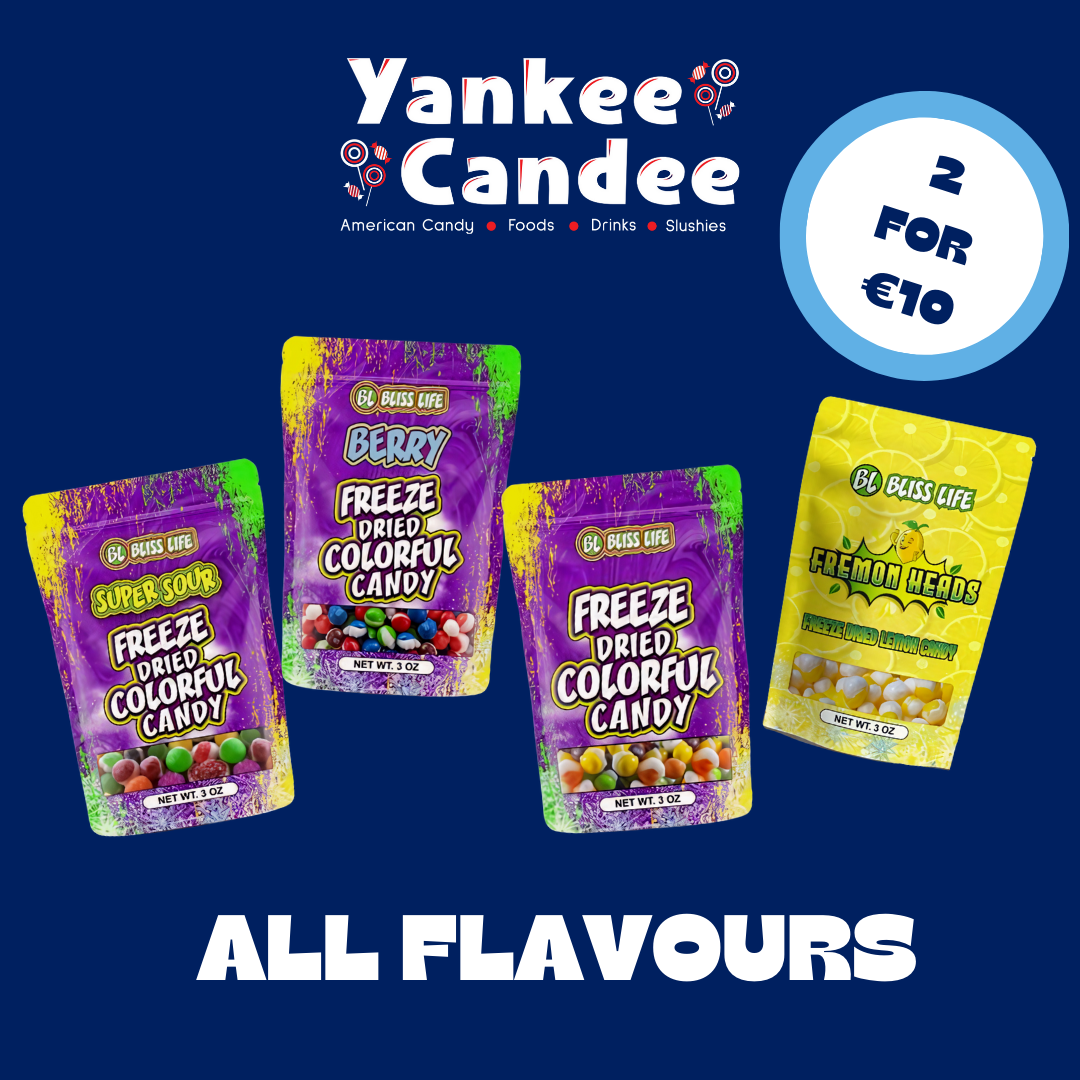 2 for €10 Freeze Dried Candy